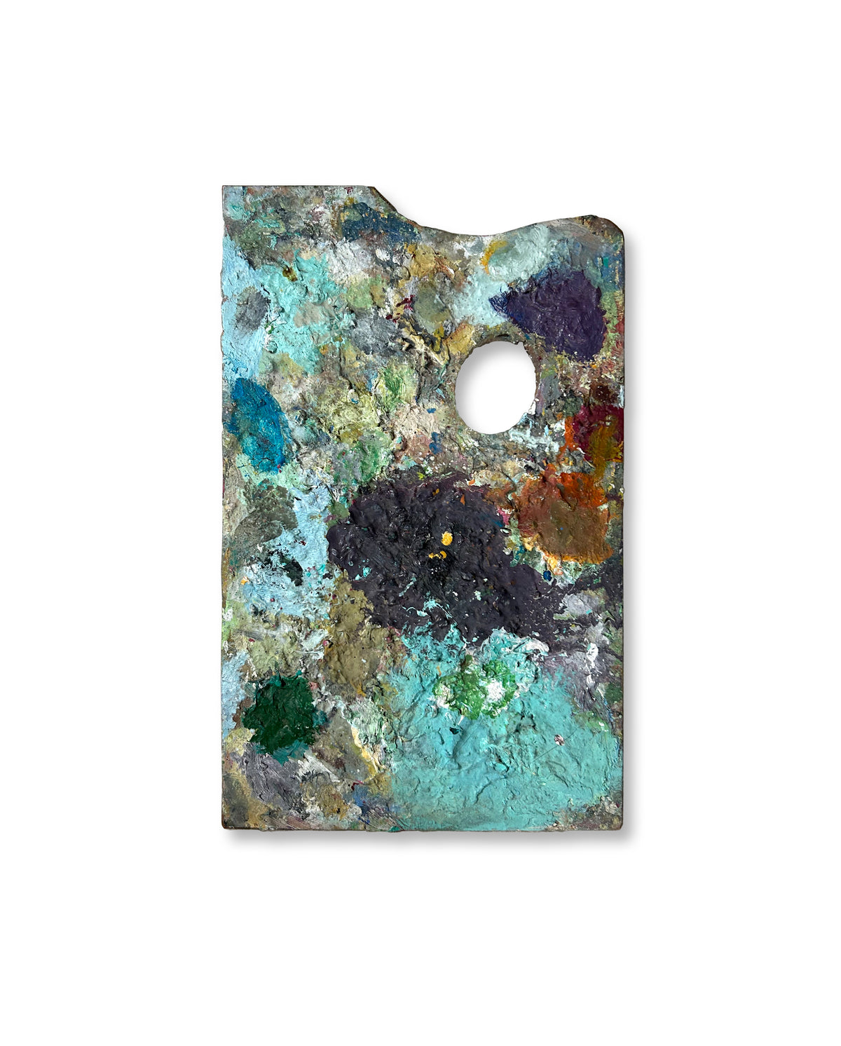 Provence 12.5” x 7.5” Vintage Artist Paint Palette