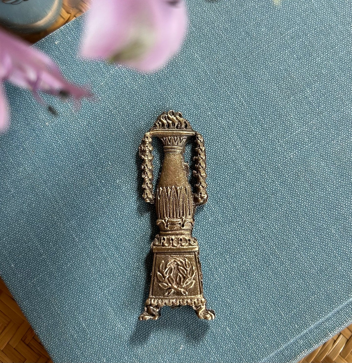 3” x 1” French Escutcheon