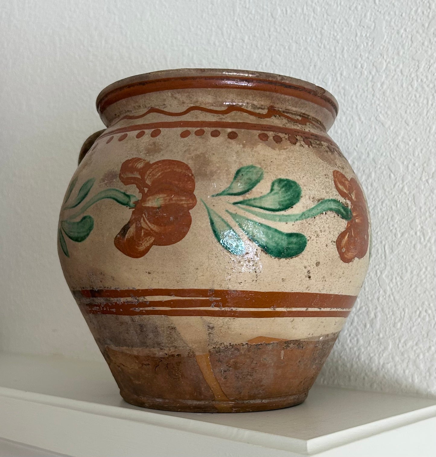 9” x 9” H Antique Hungarian Jug