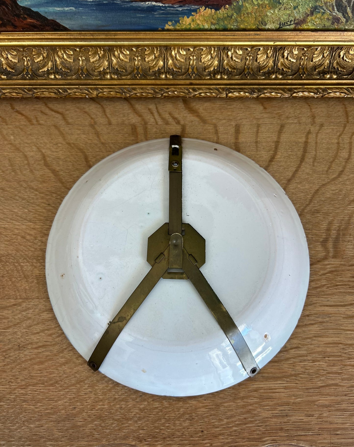 Paris - 8” 19th Century French Faience Plate