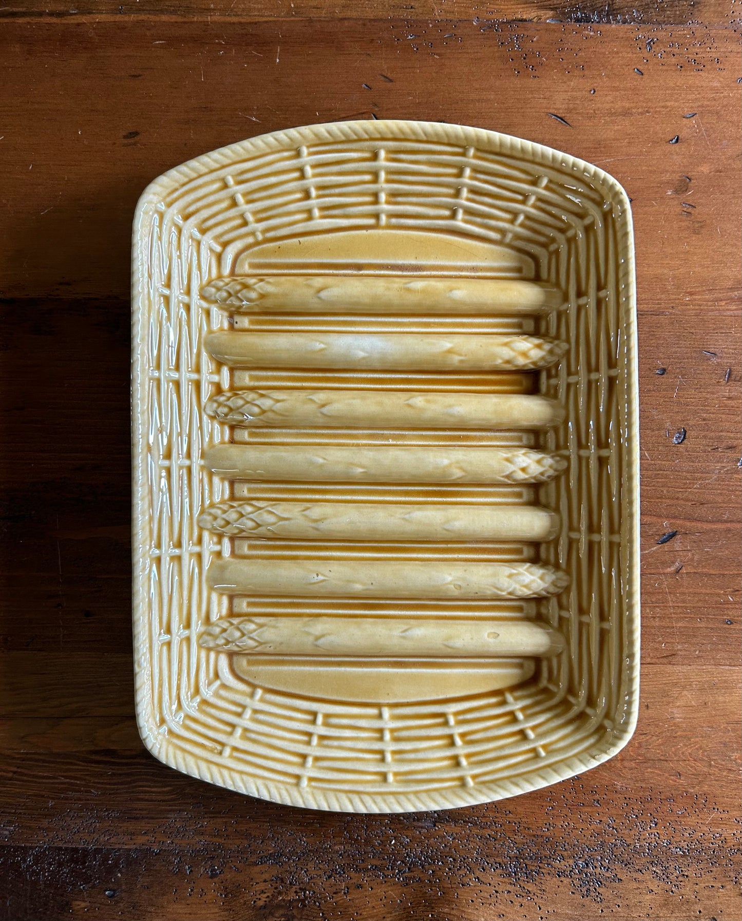 Provence - 13” x 9.5” French Asparagus Serving Dish