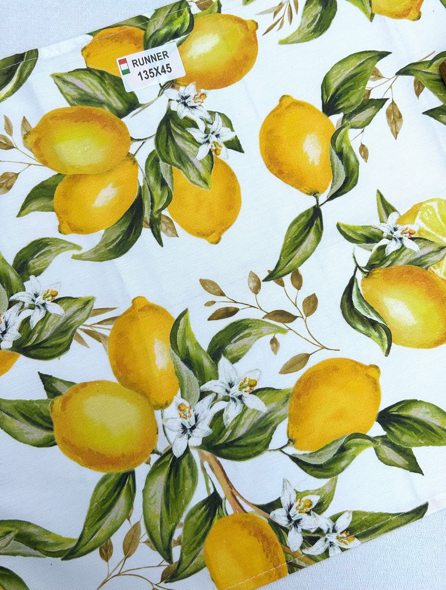 Anacapri Italy Cotton Runner 135cm x 45cm