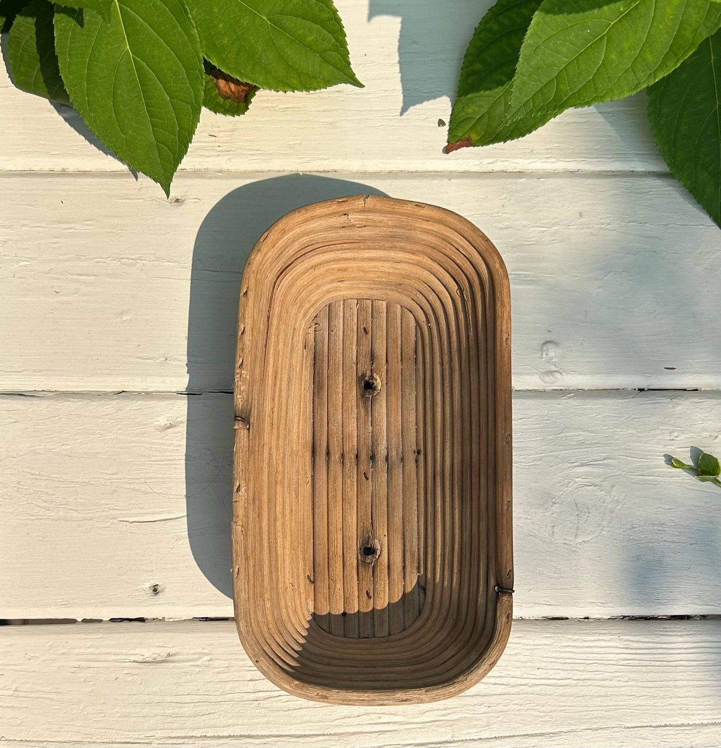 Vintage French Bread Proofing Basket