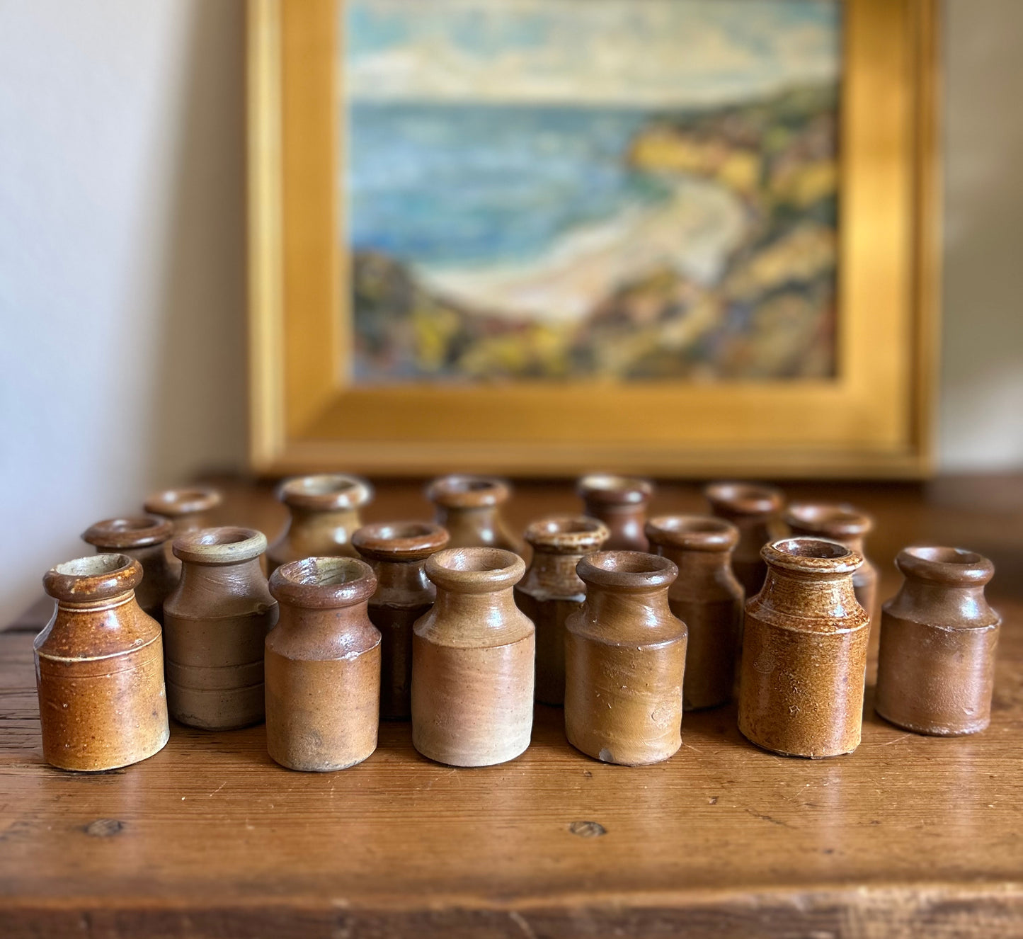3 sizes 1800s Ink Pots from UK
