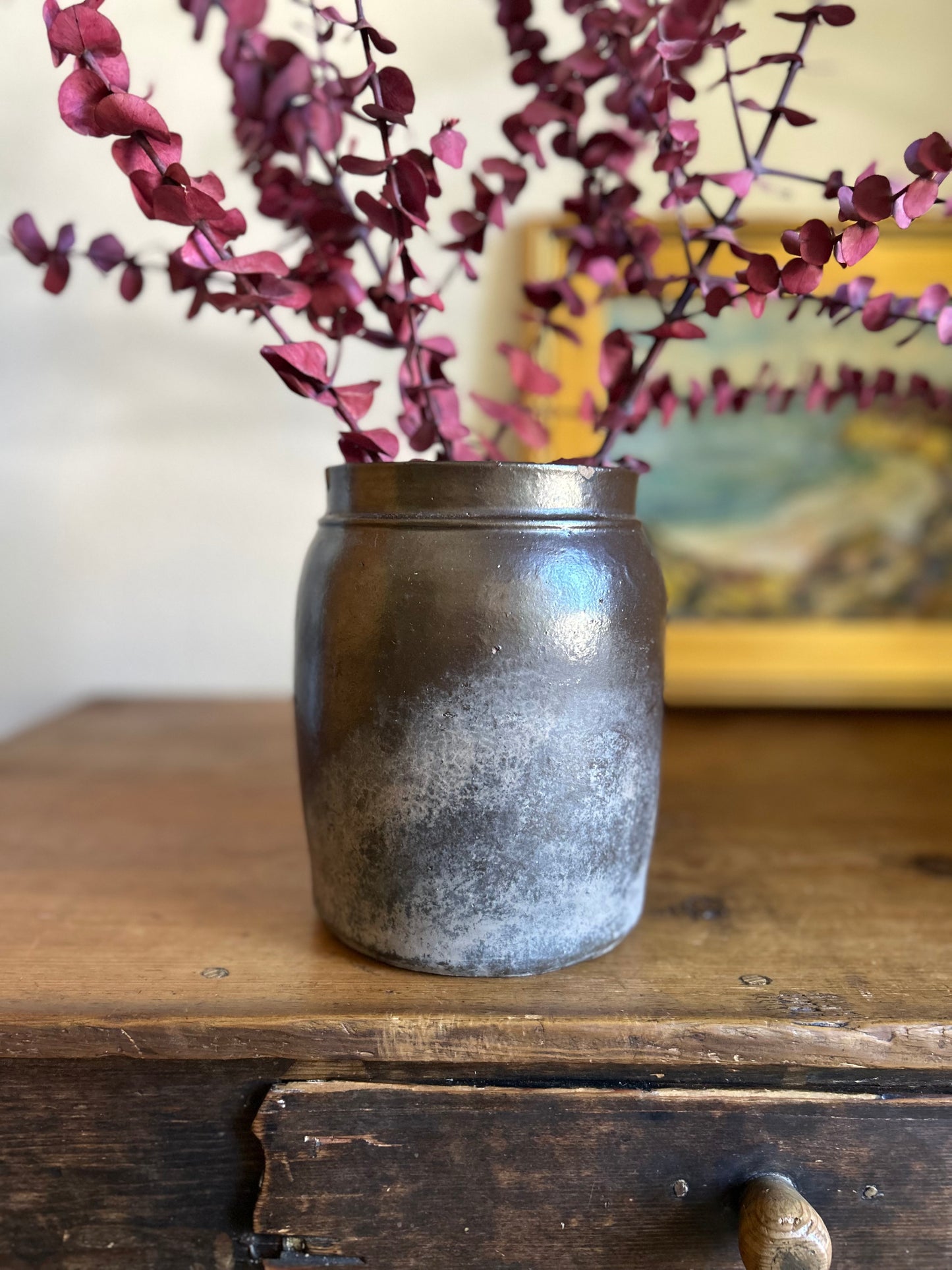 7.5” Antique Crock