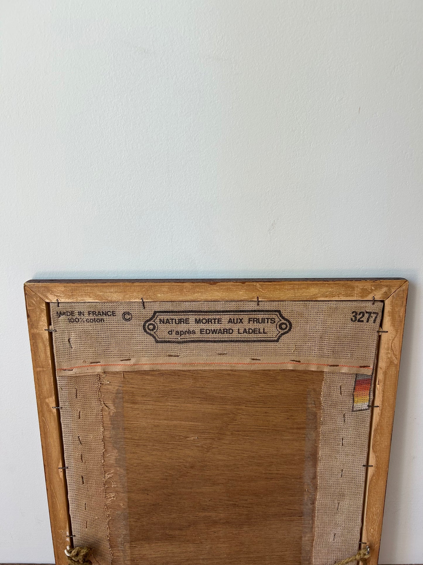 Paris-16” x 20” Vintage Needlepoint