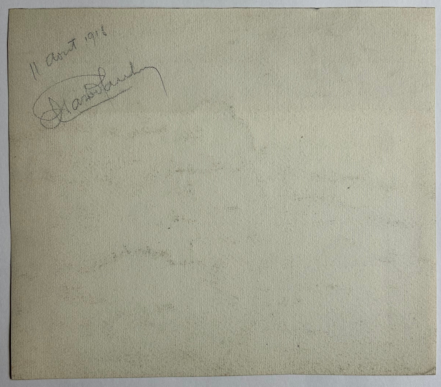 Paris - 10” x 11.5” 1918 Watercolor by Gaucher