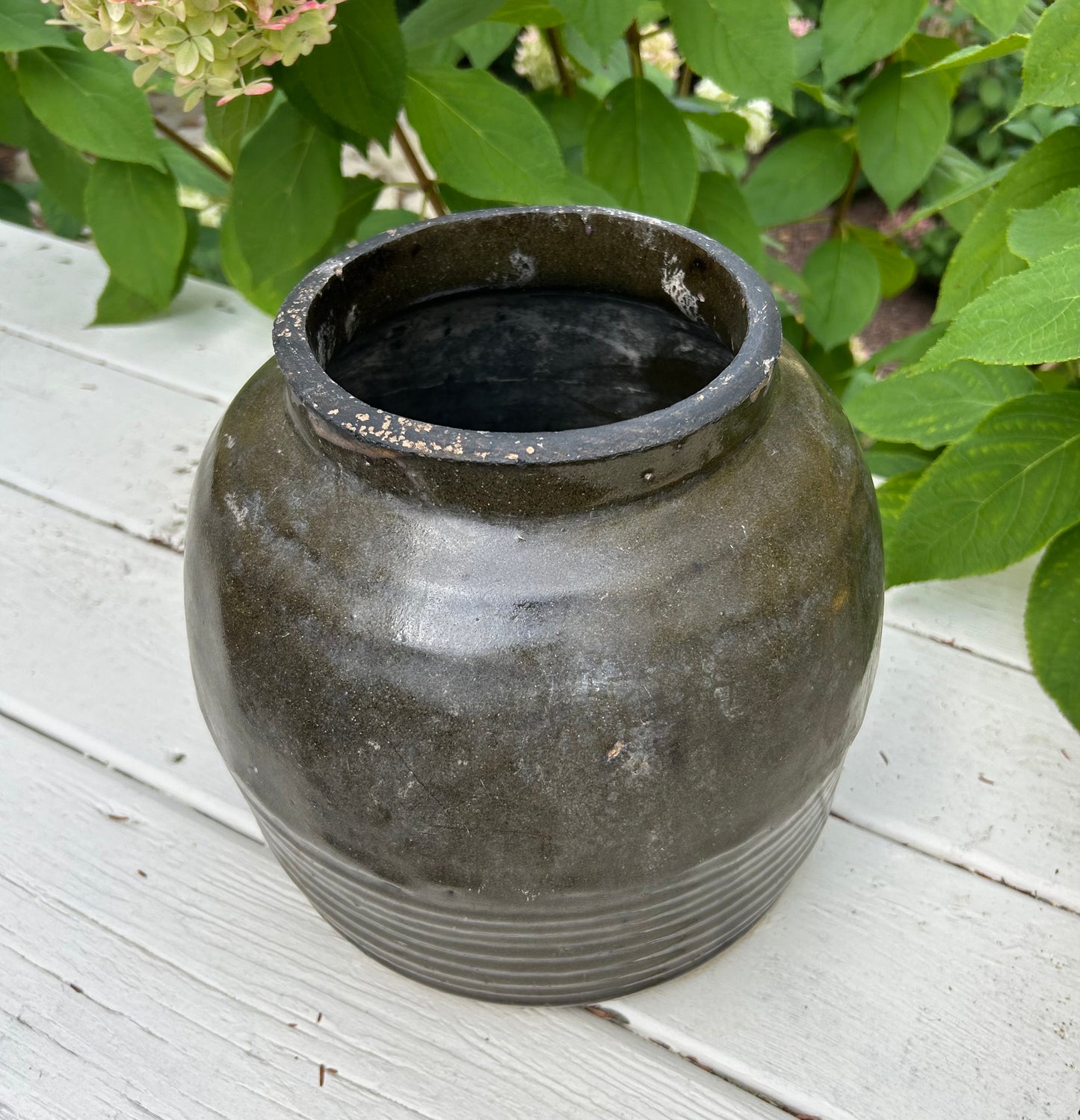 10” x 11” Vintage Shanxi Glazed Pottery