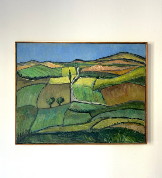Paris - 20” x 26” French Hillside
