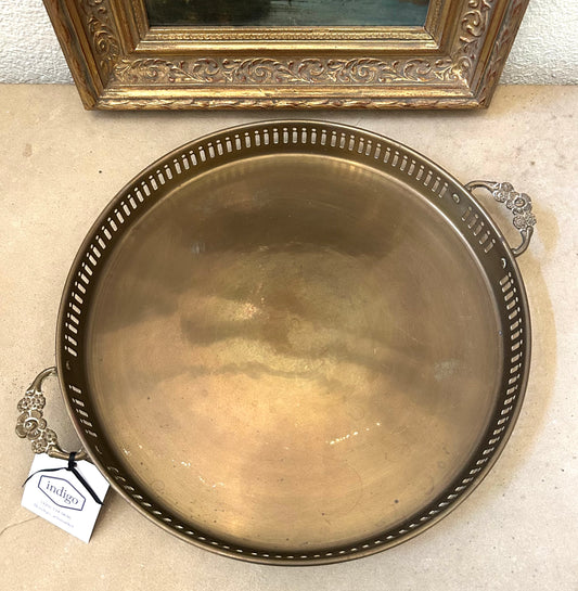 Paris - Brass Reticulated Tray