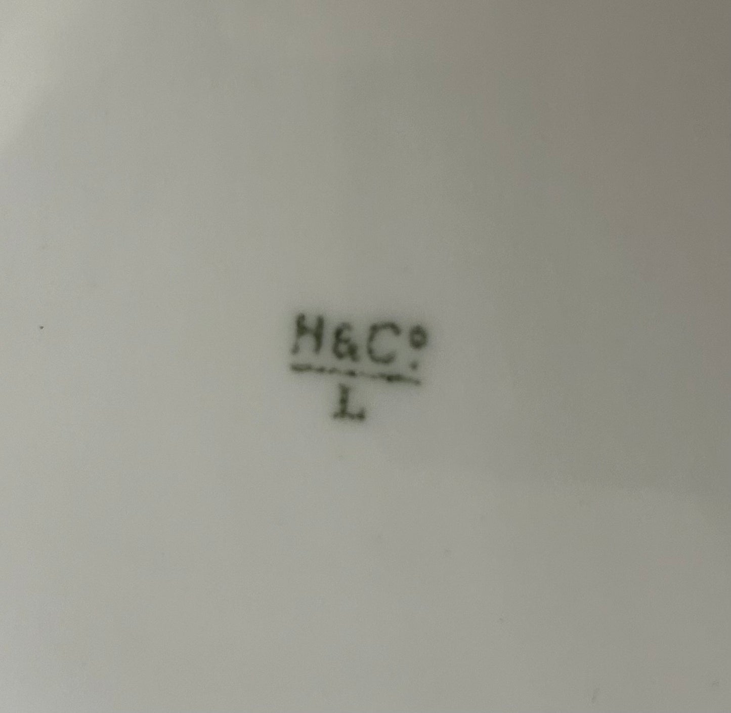 French H & C L 7” x 10.5” x 1” Platter