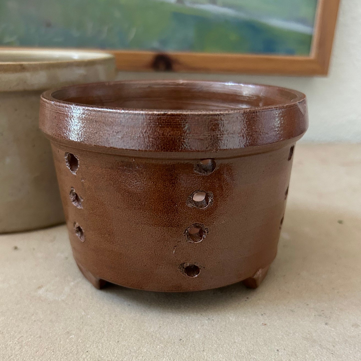 France - Antique Faisselle 3 sizes