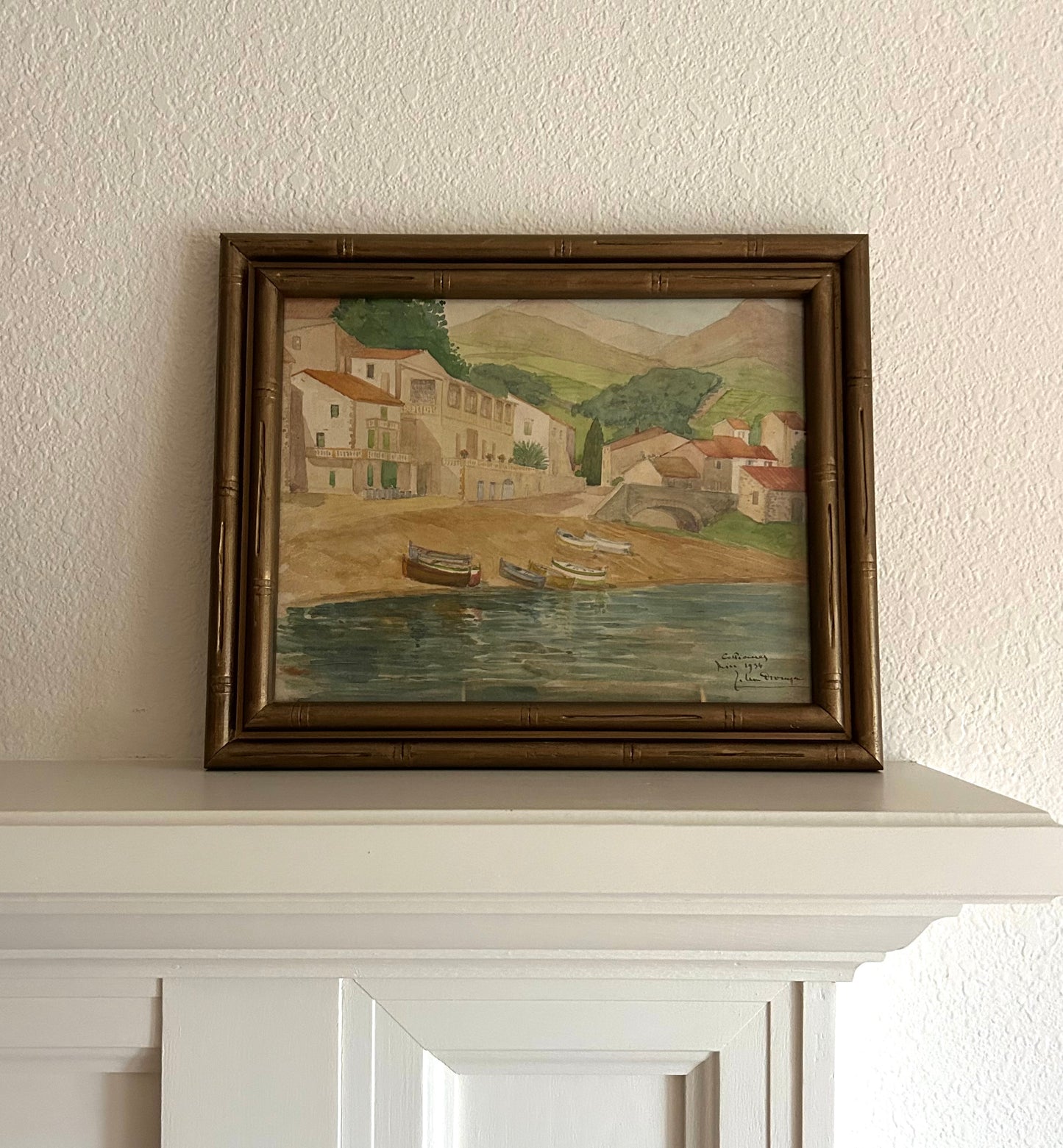 Paris - 12” x 14” Coastal Town