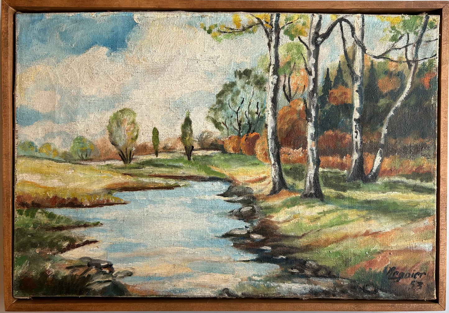 Paris - 13” x 18.5” Late Summer