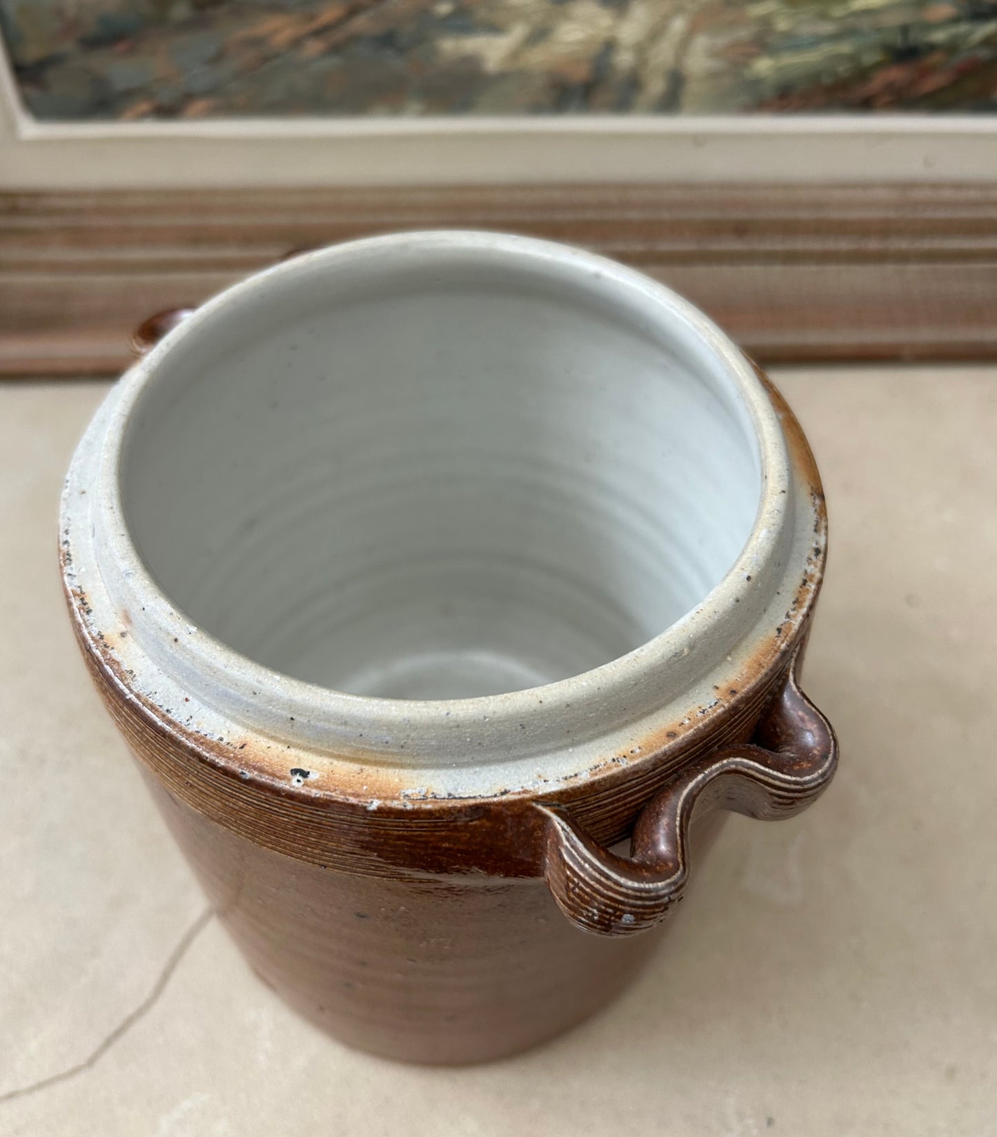 Paris - 5” x 6” H French Confit pot with lid