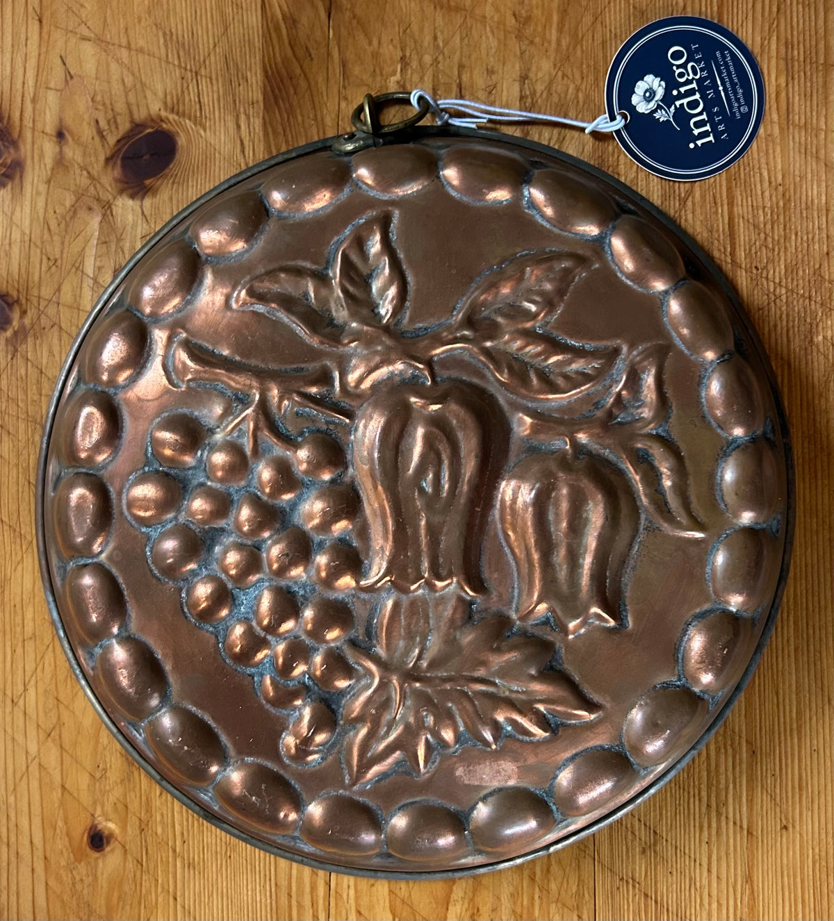 Provence 11” round copper mold tulip