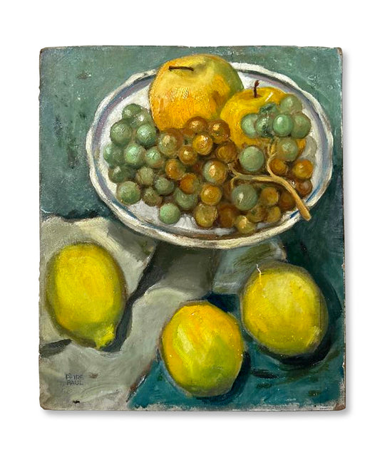 Provence - 11:5” x 13.75” Vintage Original Oil on Board