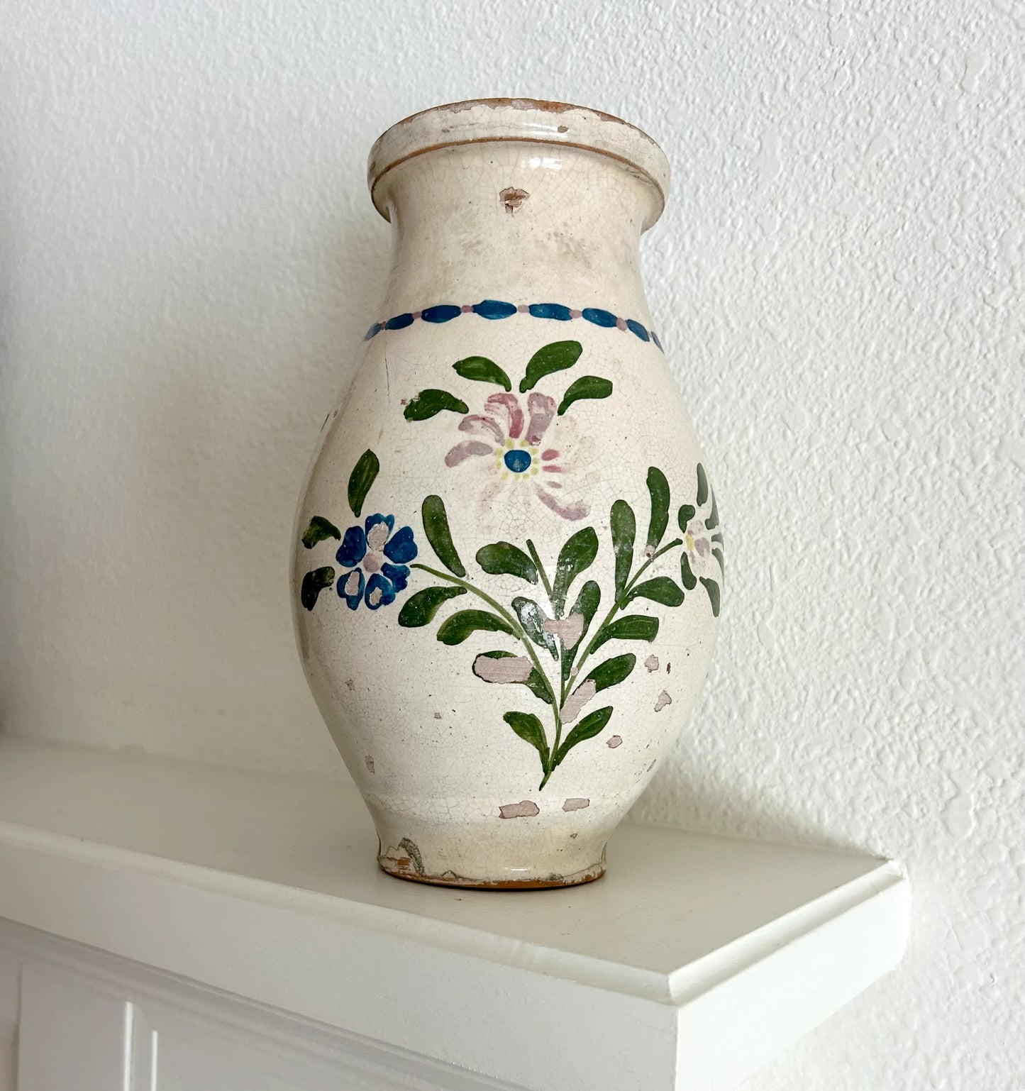 6.5” x 11” H Antique Hungarian Jug