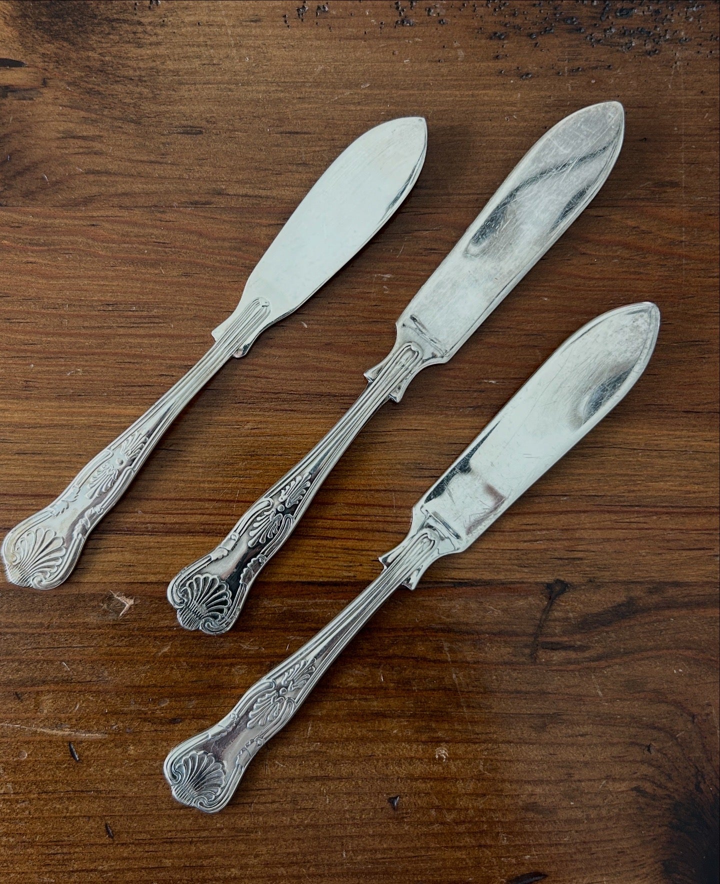 Sheffield Kings Pattern Silverplate