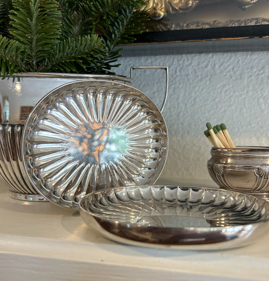Paris - 4” x 3” Silverplate Dish