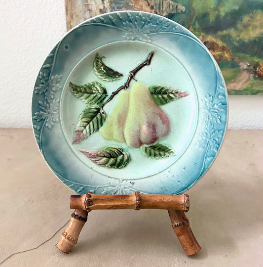 Paris - 1800s French Majolica Plate