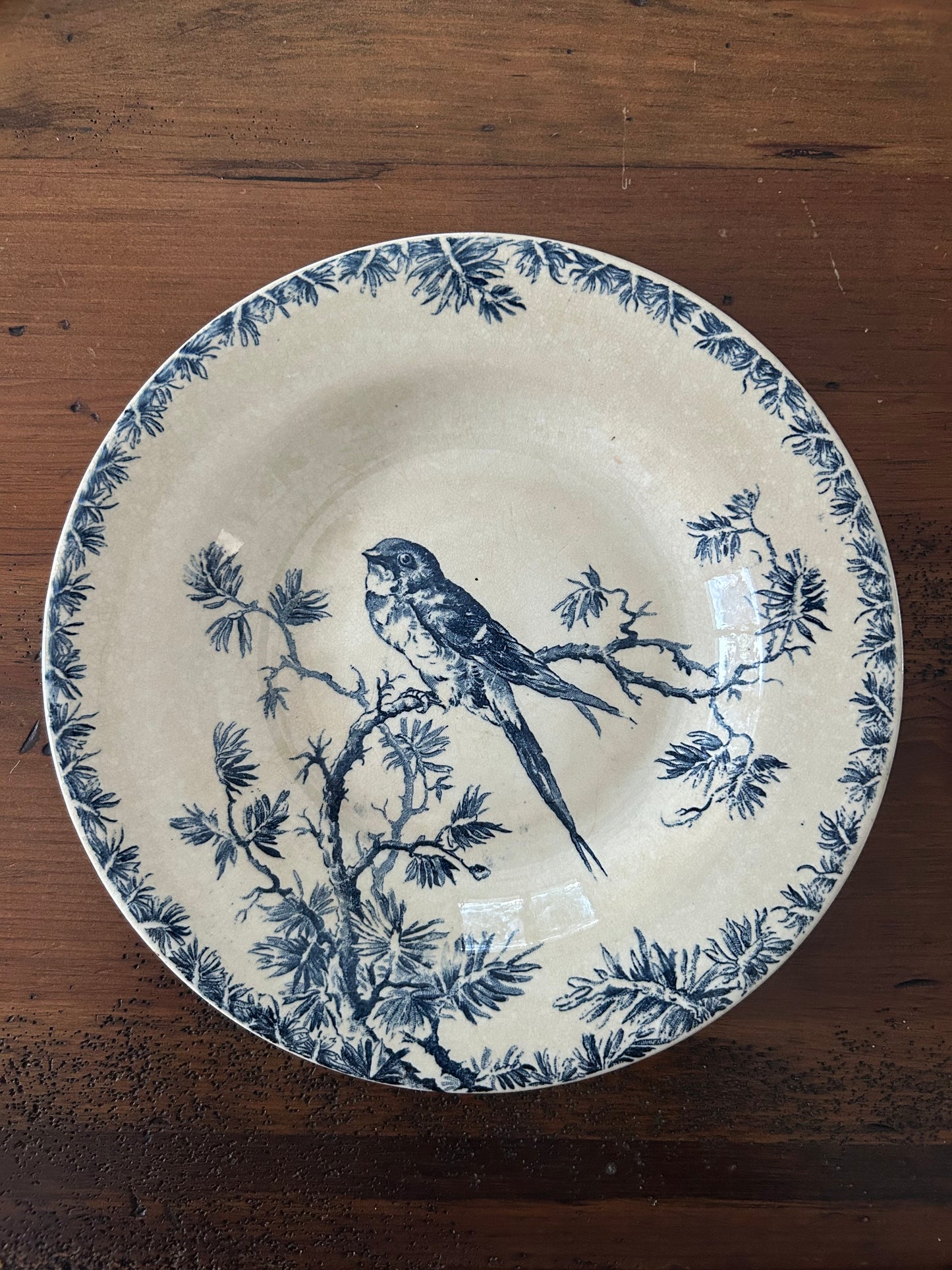 Paris - Beautiful 19th Century Transferware Bowl
