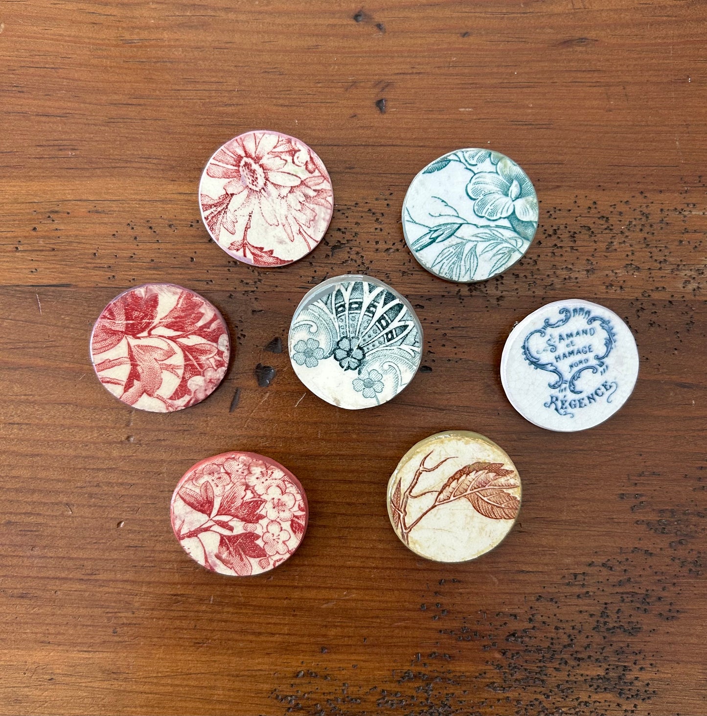 Paris - French Ironstone Transferware Pin