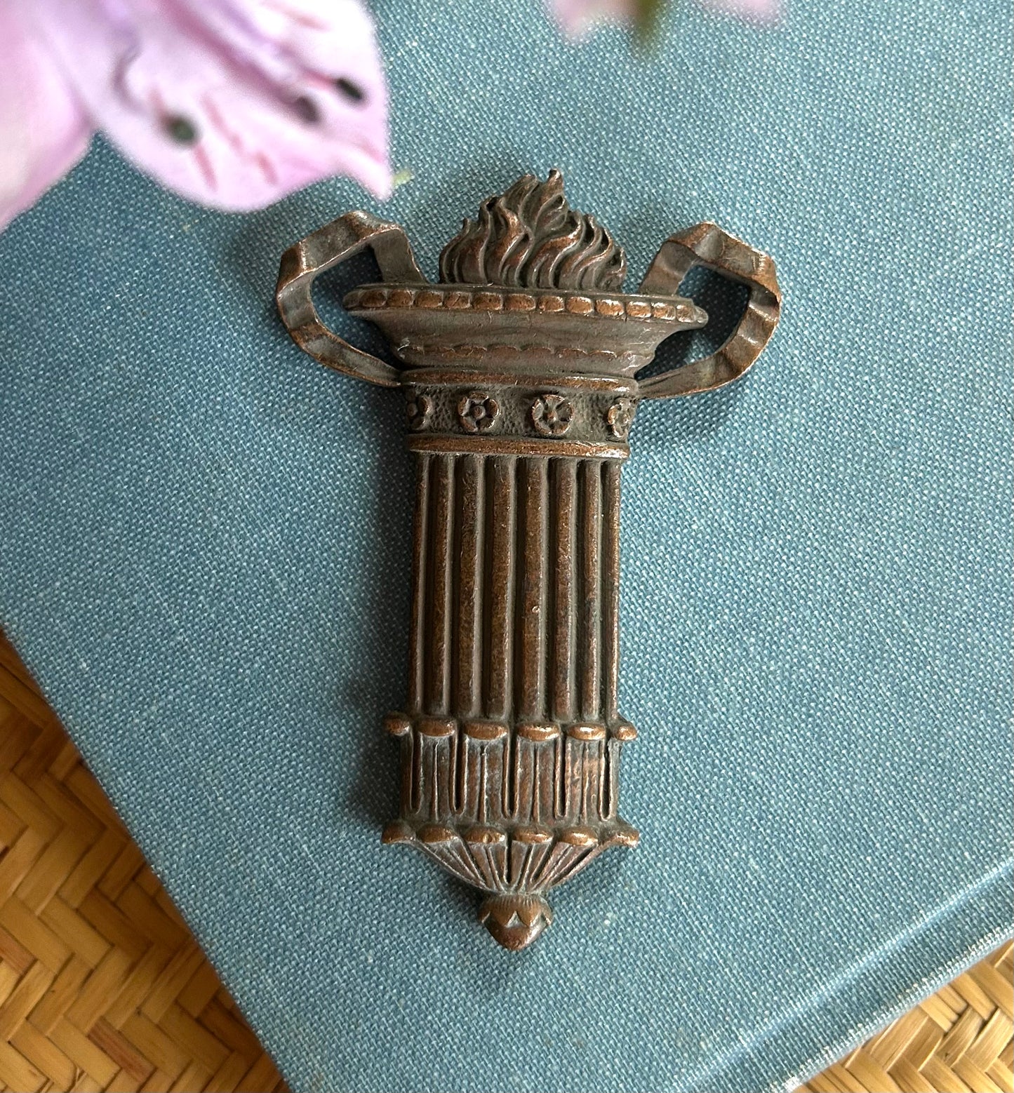 3.5” x 2.5” French Torch Escutcheon