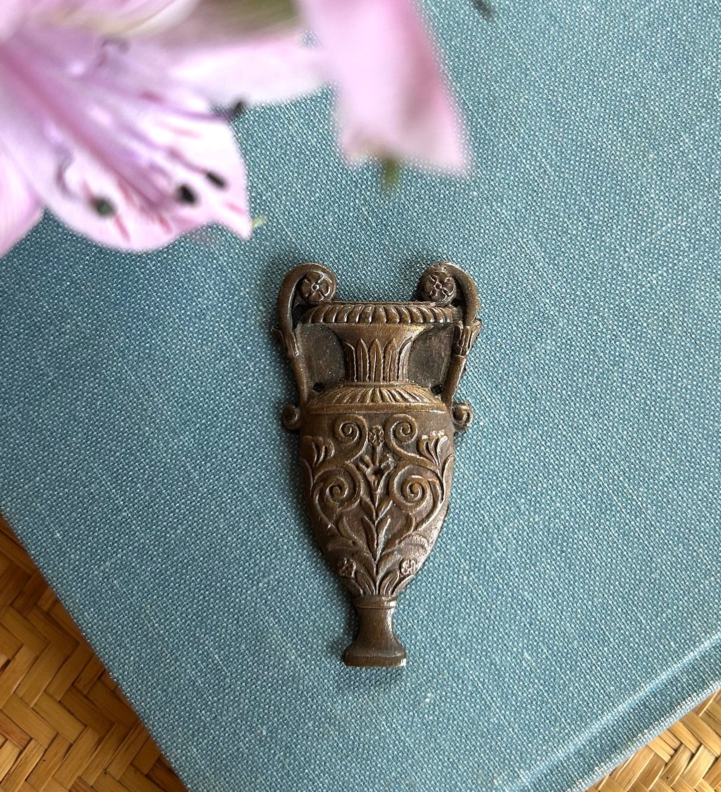 2.75” x 1.5” French Urn Escutcheon
