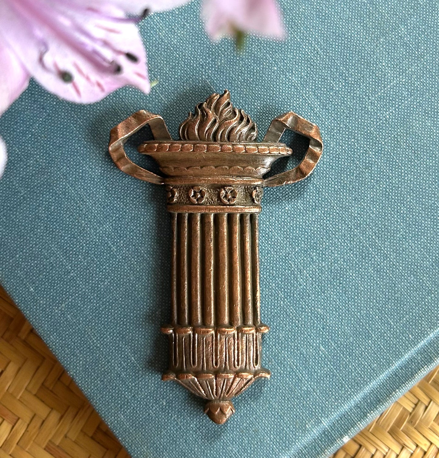 3.5” x 2.5” French Torch Escutcheon