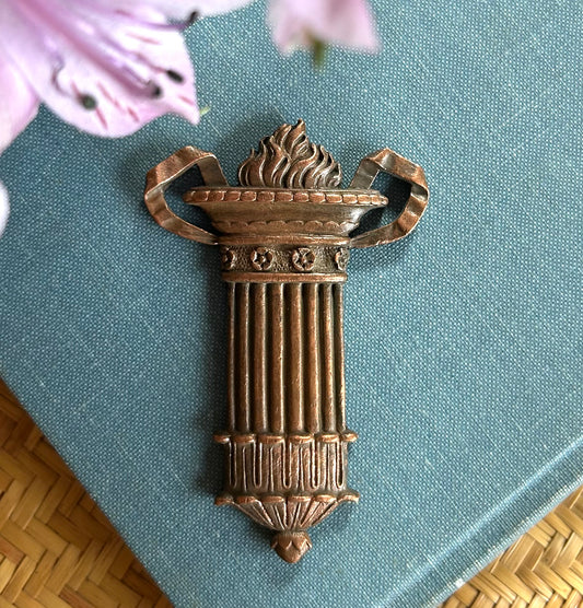 3.5” x 2.5” French Torch Escutcheon