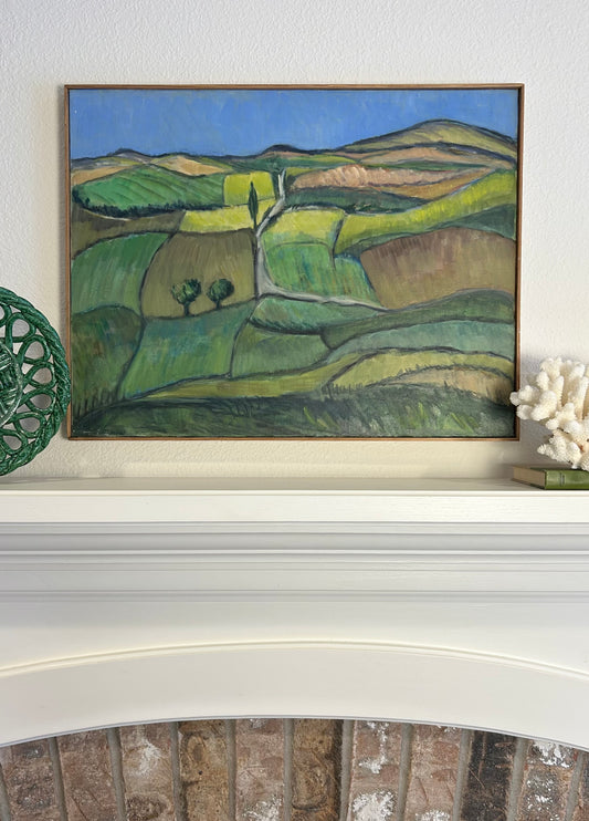 Paris - 20” x 26” French Hillside