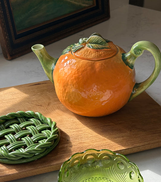 Italian Hand Painted Teapot