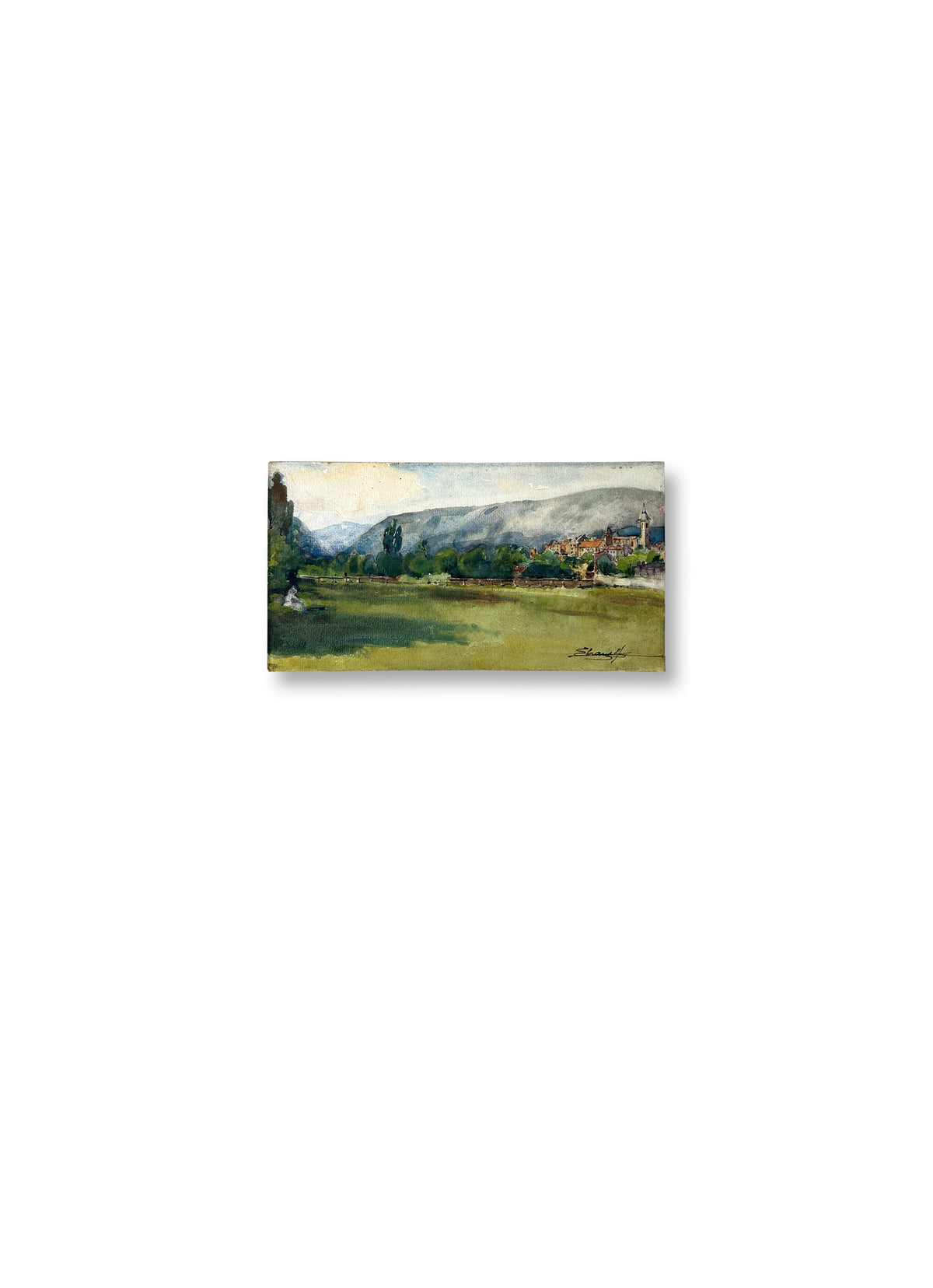 Provence- 9.25” x 4.75” Picturesque French Village