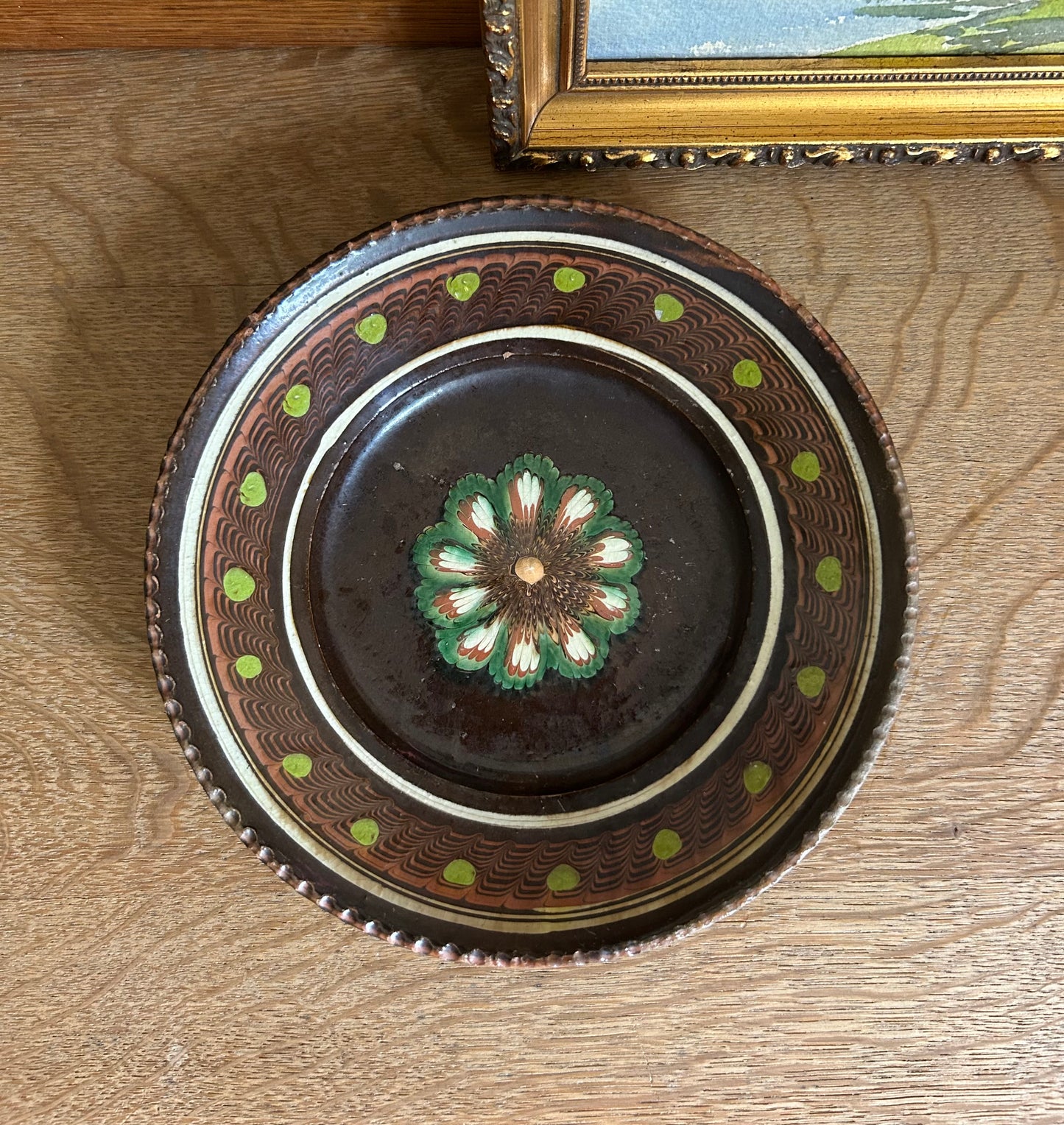 Paris - 7” Oroga Romanian Earthenware Folk Art