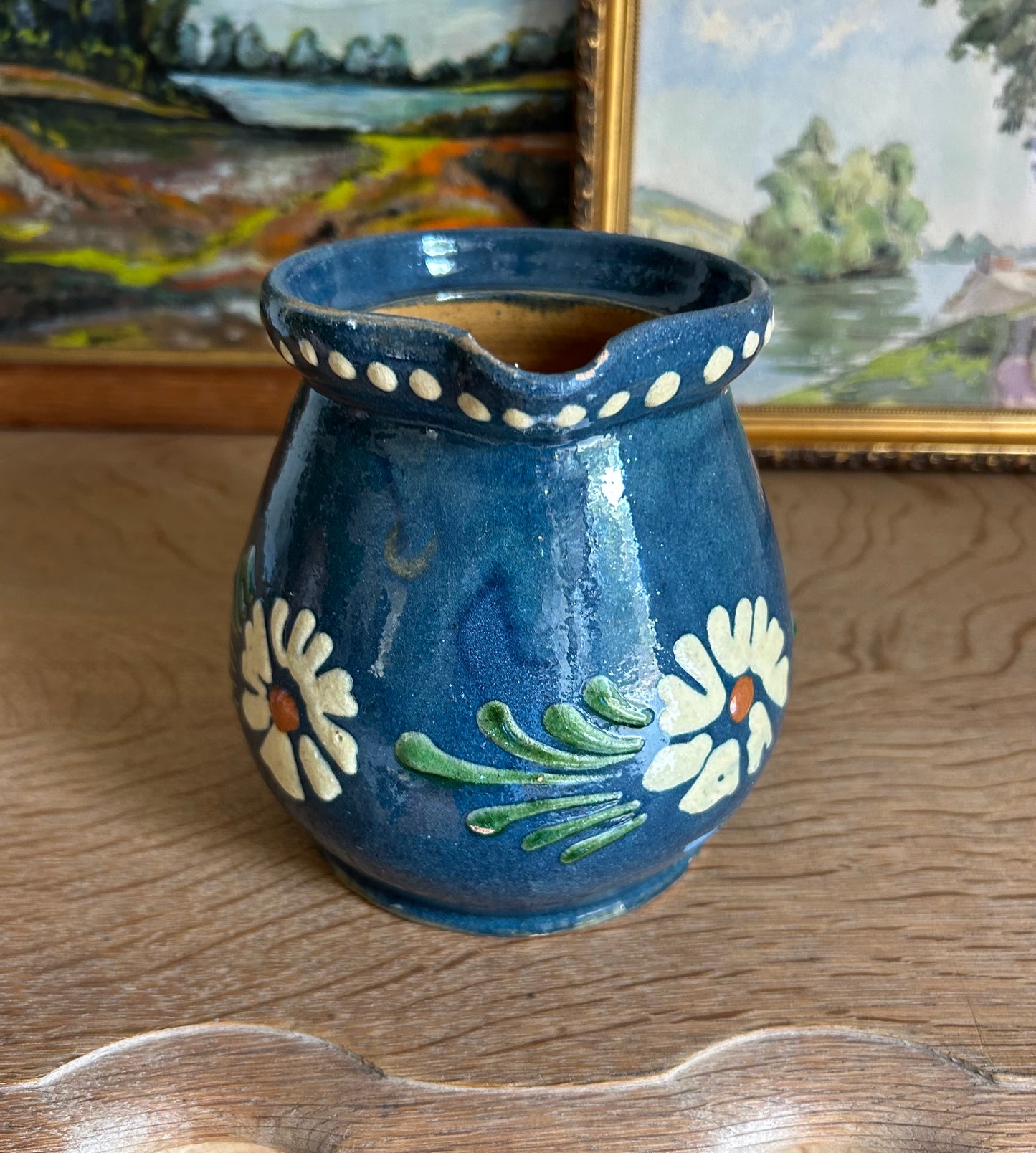 Paris - 7.5” x 6” H Antique Alsace Pitcher