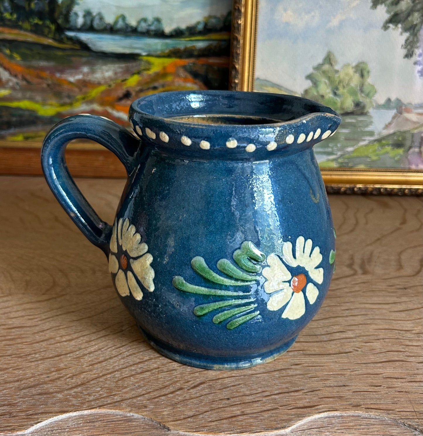 Paris - 7.5” x 6” H Antique Alsace Pitcher