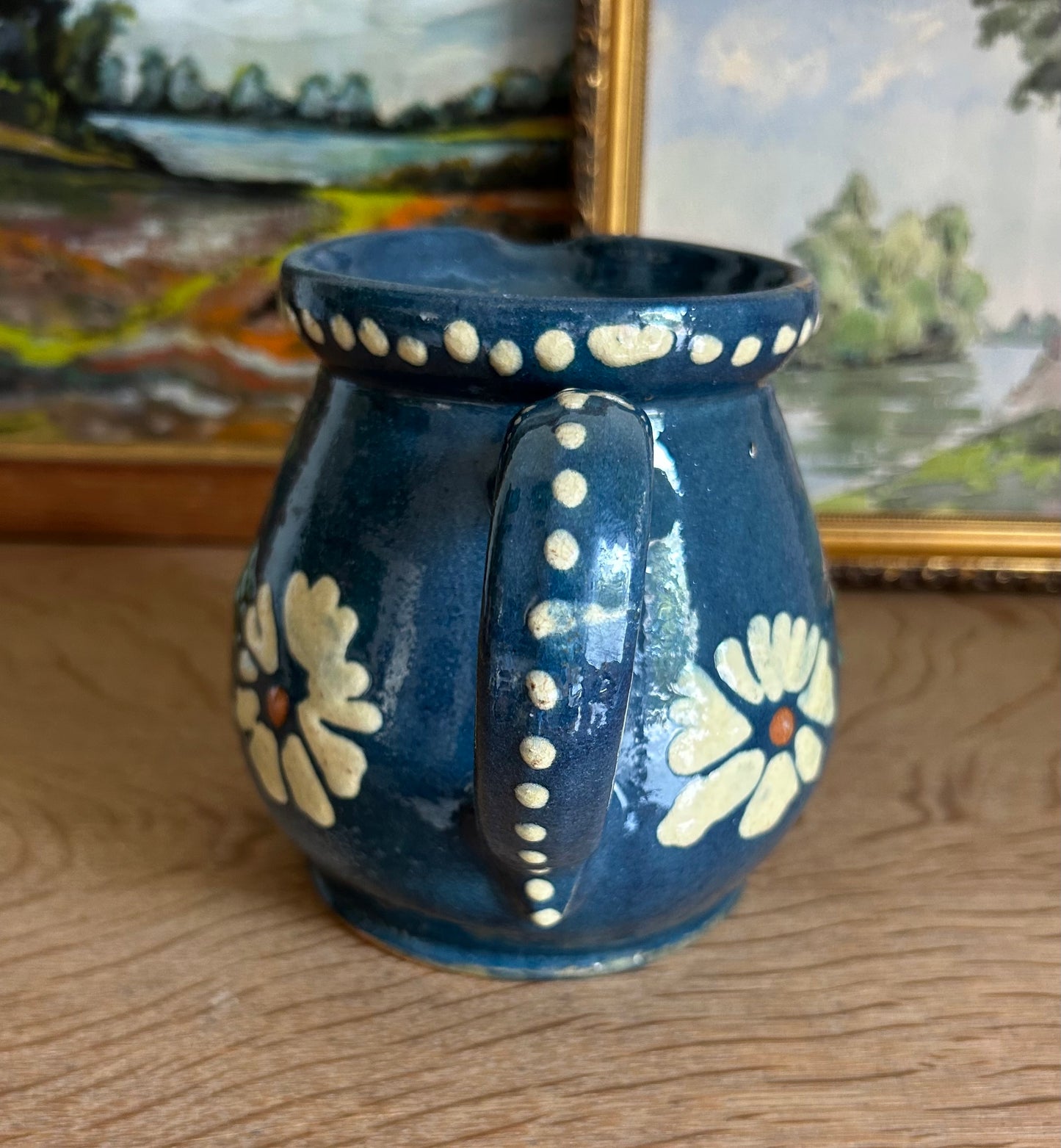 Paris - 7.5” x 6” H Antique Alsace Pitcher