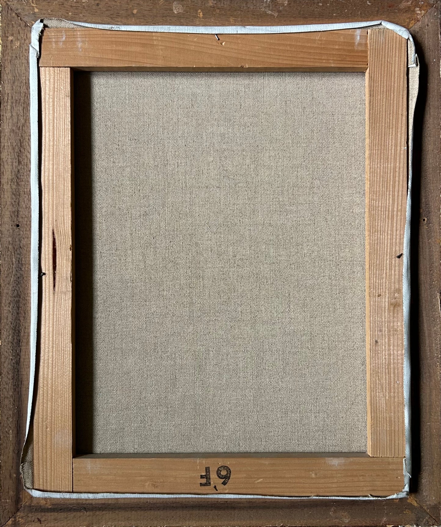 Paris-16” x 19” Vintage Floral Painting