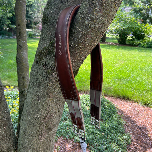 Vintage Leather Horse Girth by M Toulouse