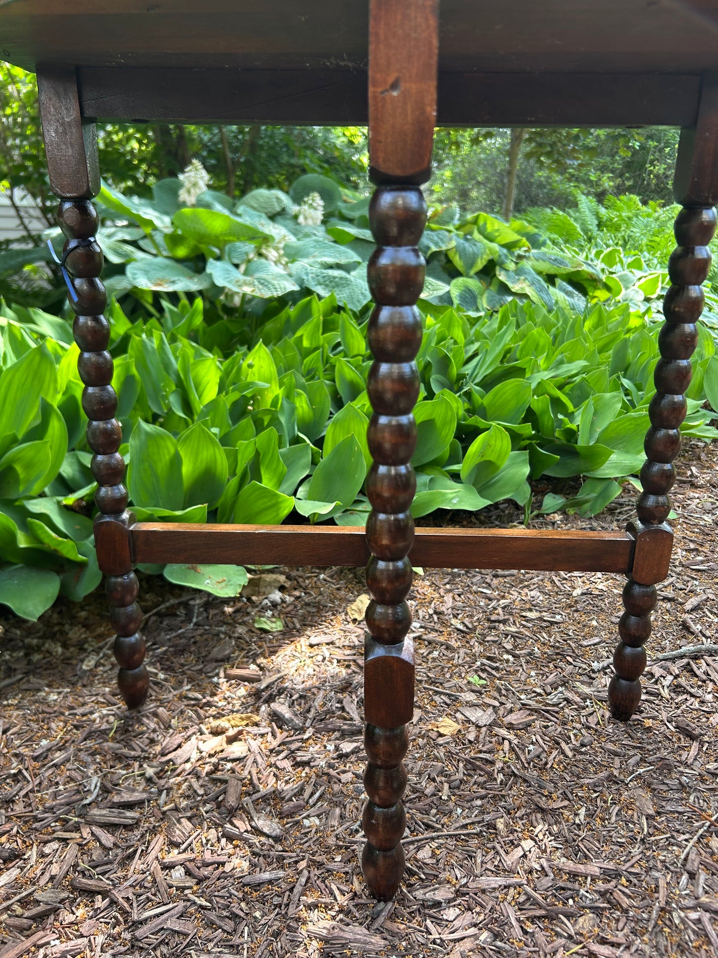 Vintage Bobbin Leg Table