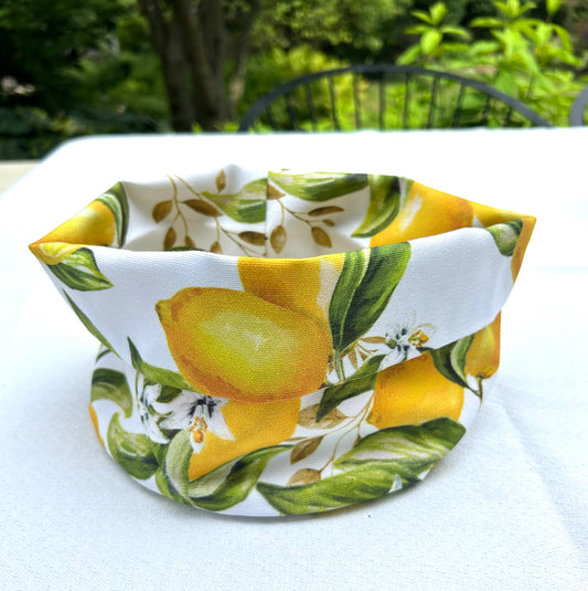 Anacapri Italy Cotton Bread Basket