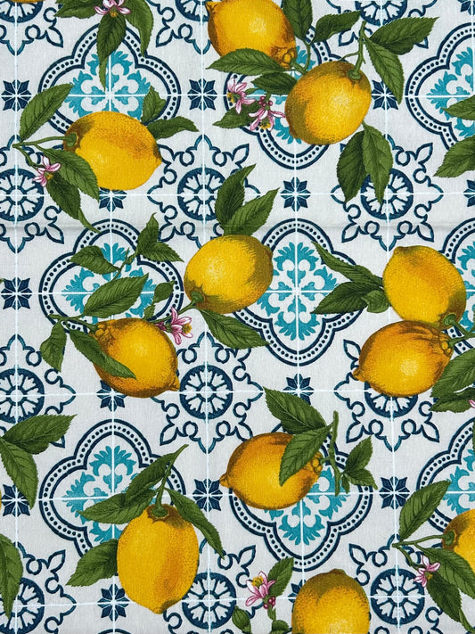 Anacapri Italy Cotton Runner 135cm x 45cm