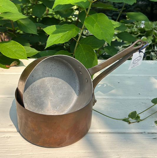 Vintage French Copper Pans