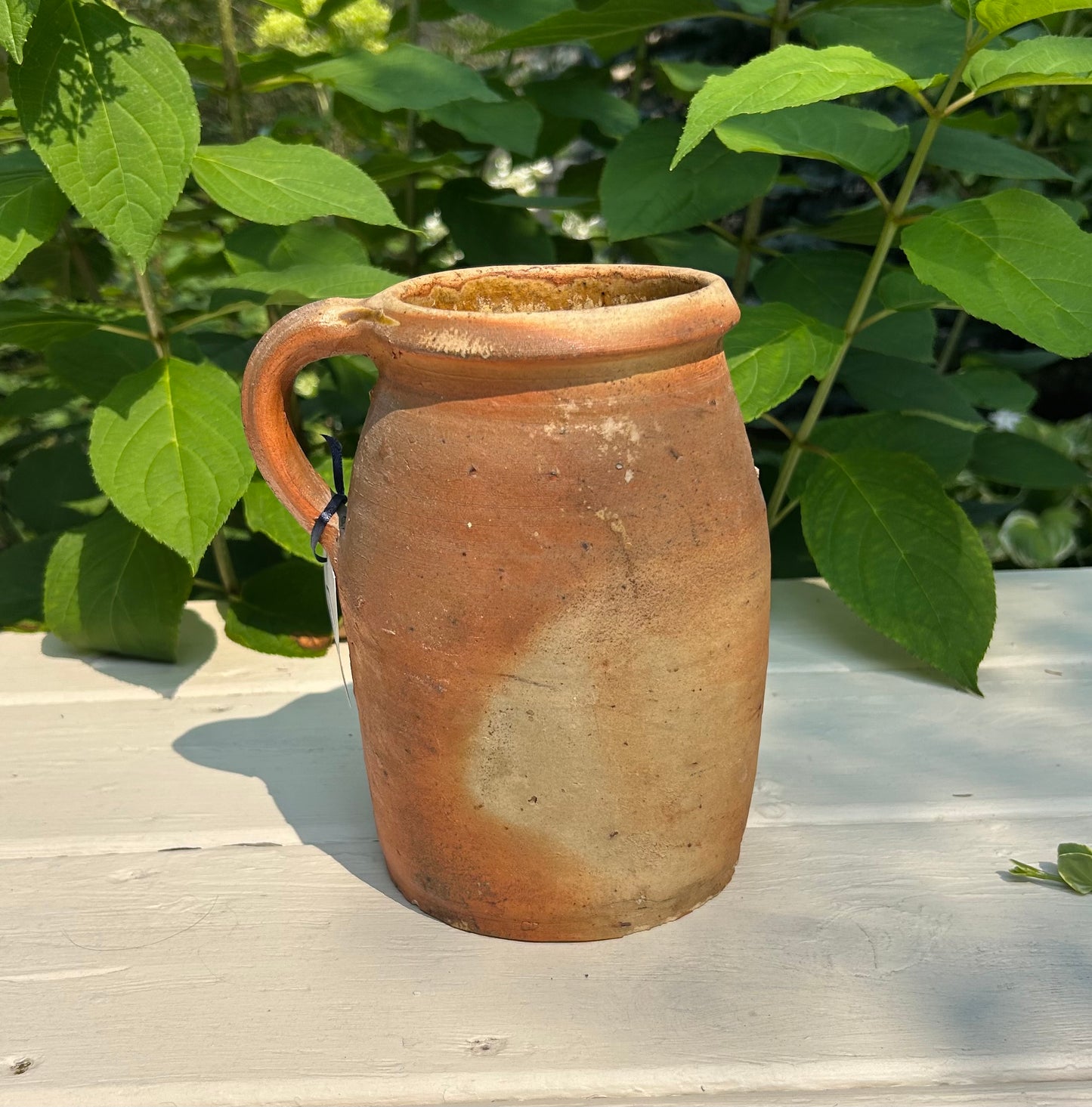 French Vintage Stoneware Pitcher
