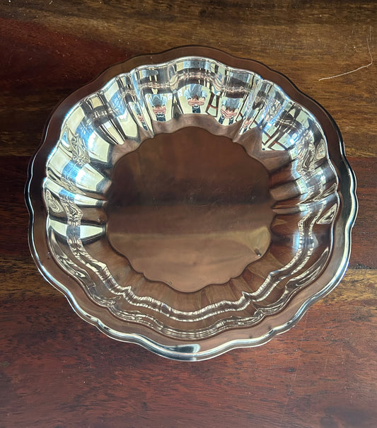 WM Rogers Silver-Plated Bowl