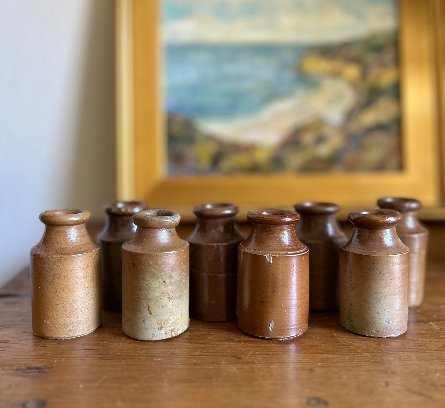 3 sizes 1800s Ink Pots from UK