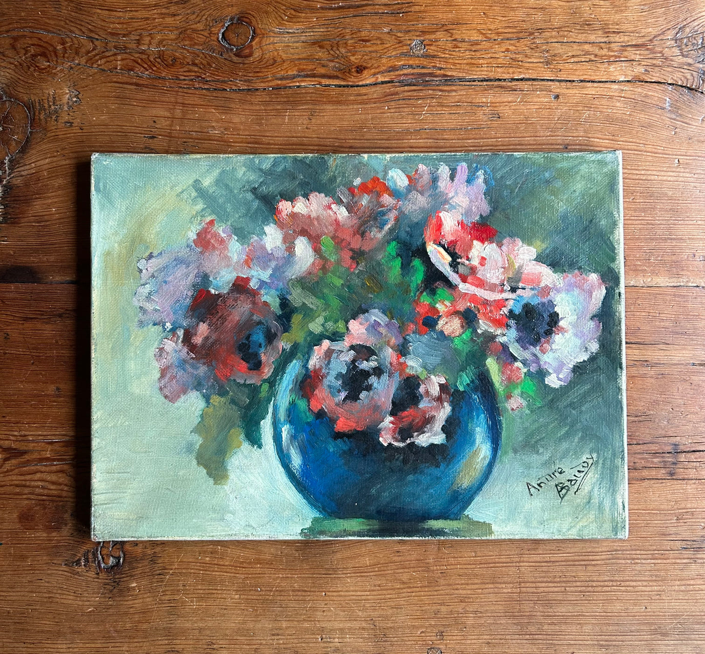 Paris- Oil on Canvas 13” x 9.5”