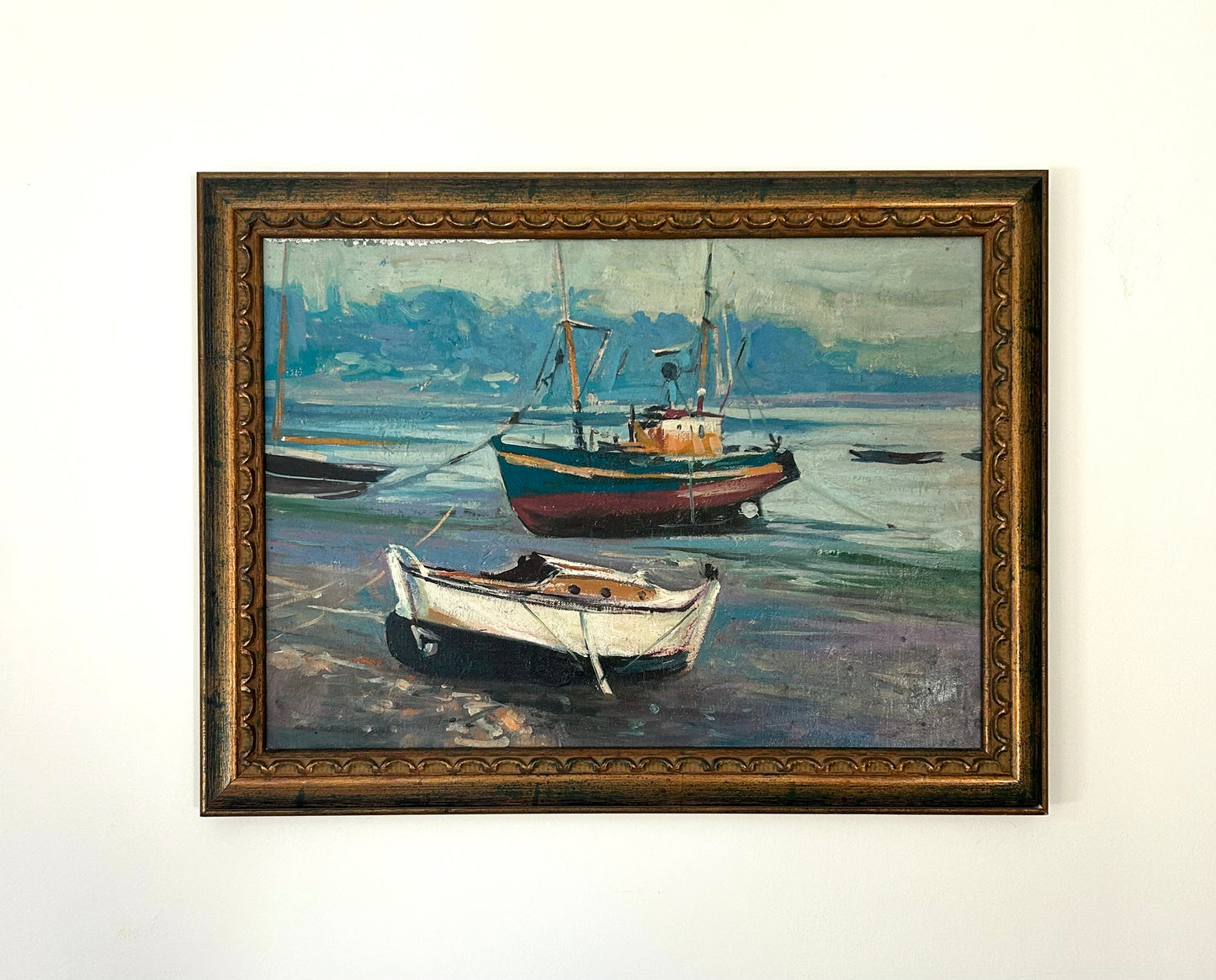 Versailles - 16” x 21” Harbor, Oil on Canvas