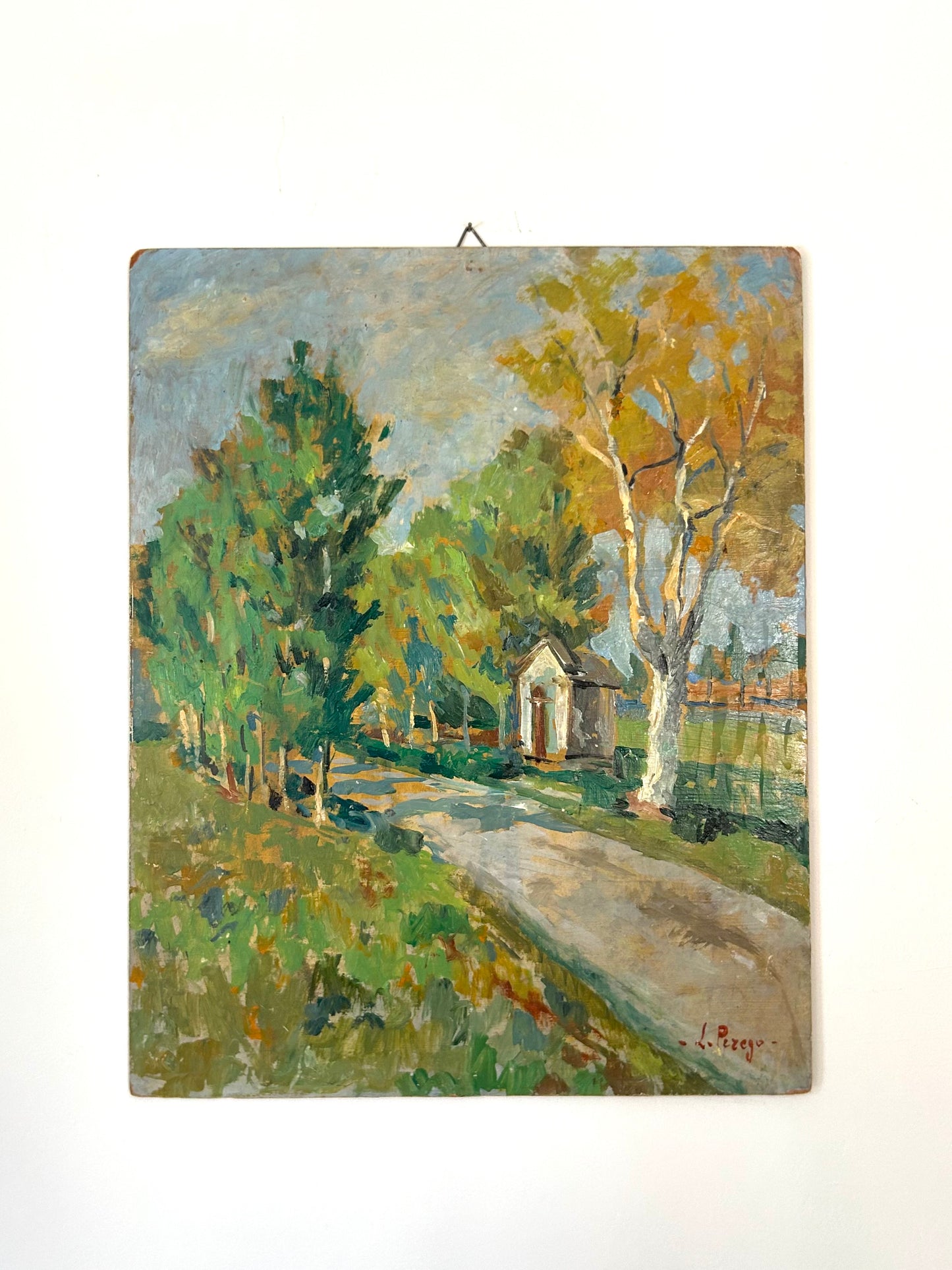 Paris - 15.5” x 19.5” Treelined Path